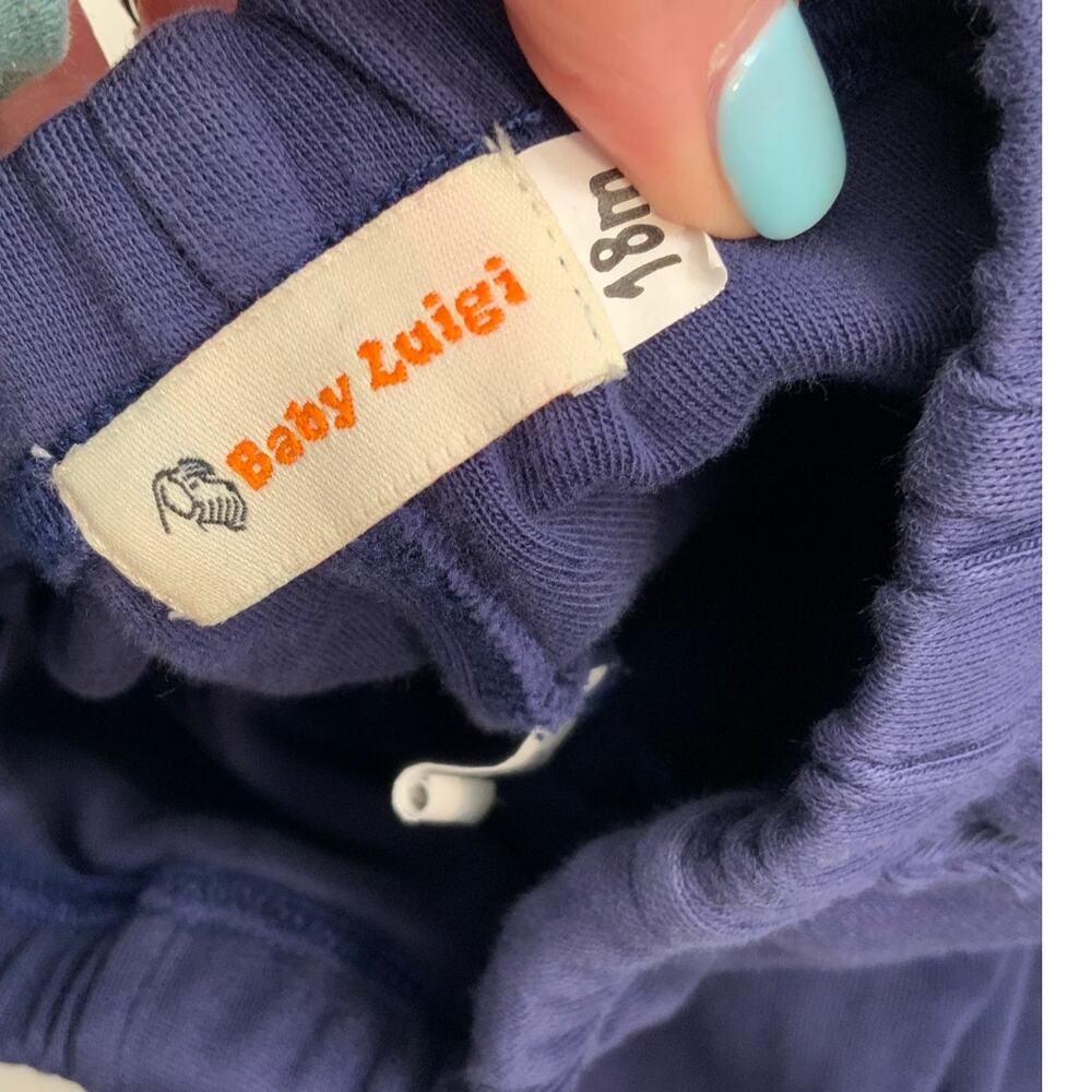 Baby Luigi Navy pants size 18mo - Picture 2 of 3